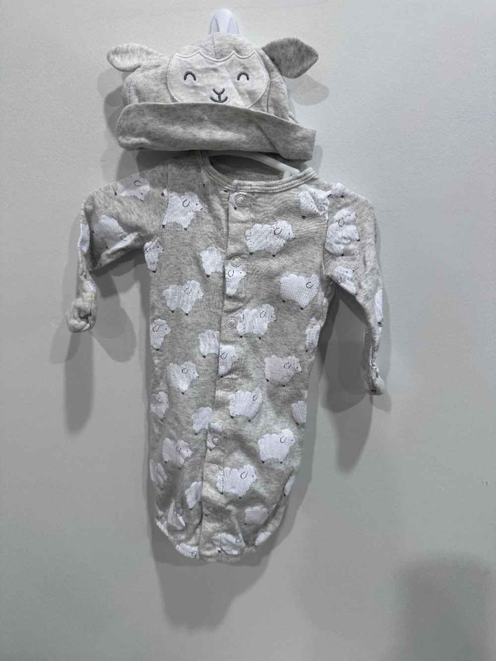 Newborn Sheep Sleeper Set